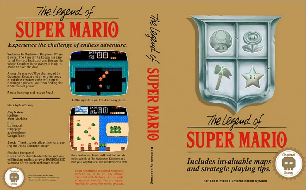 A Lenda de Super Mario - Nostalgia Games