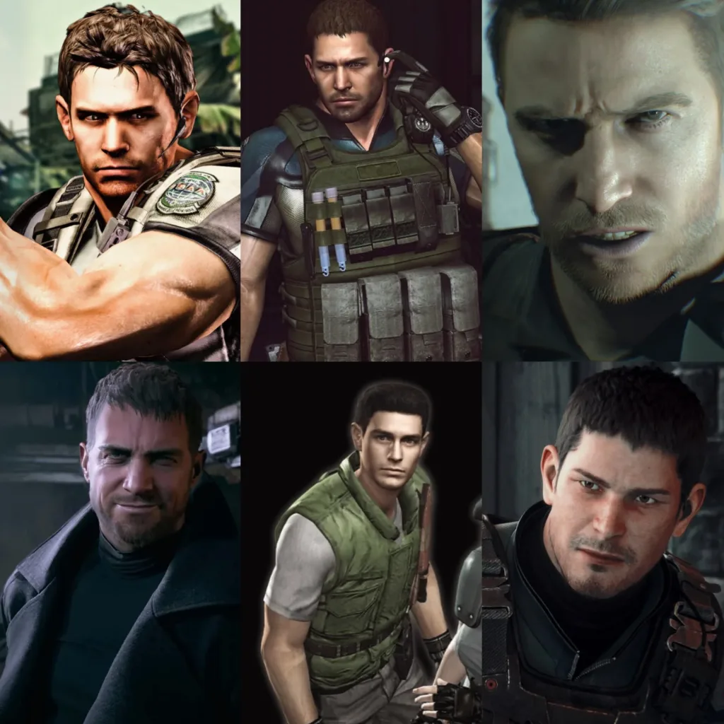 Chris Redfield - nostalgiagames