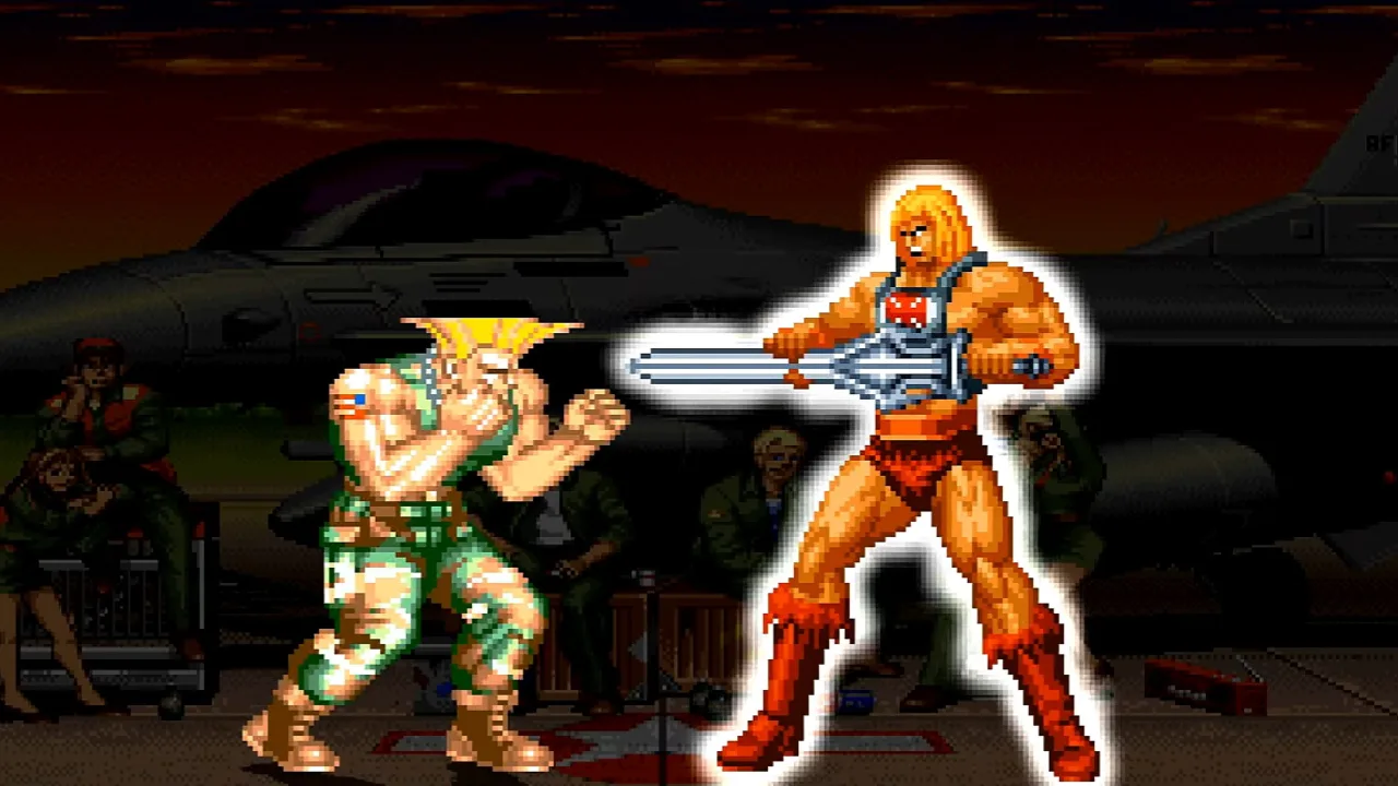 Guile Vs He-man - Nostalgia Games