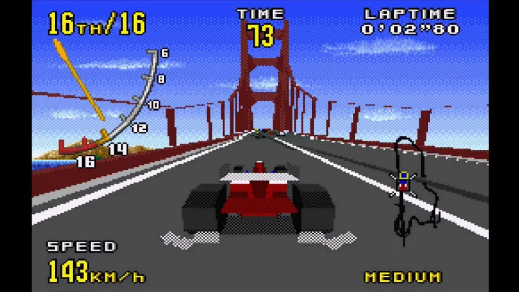 Mega Drive - Virtua Racing