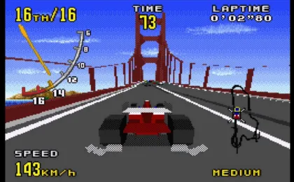 Mega Drive - Virtua Racing