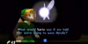 Navi em The Legend of Zelda Ocarina of Time - nostalgia games