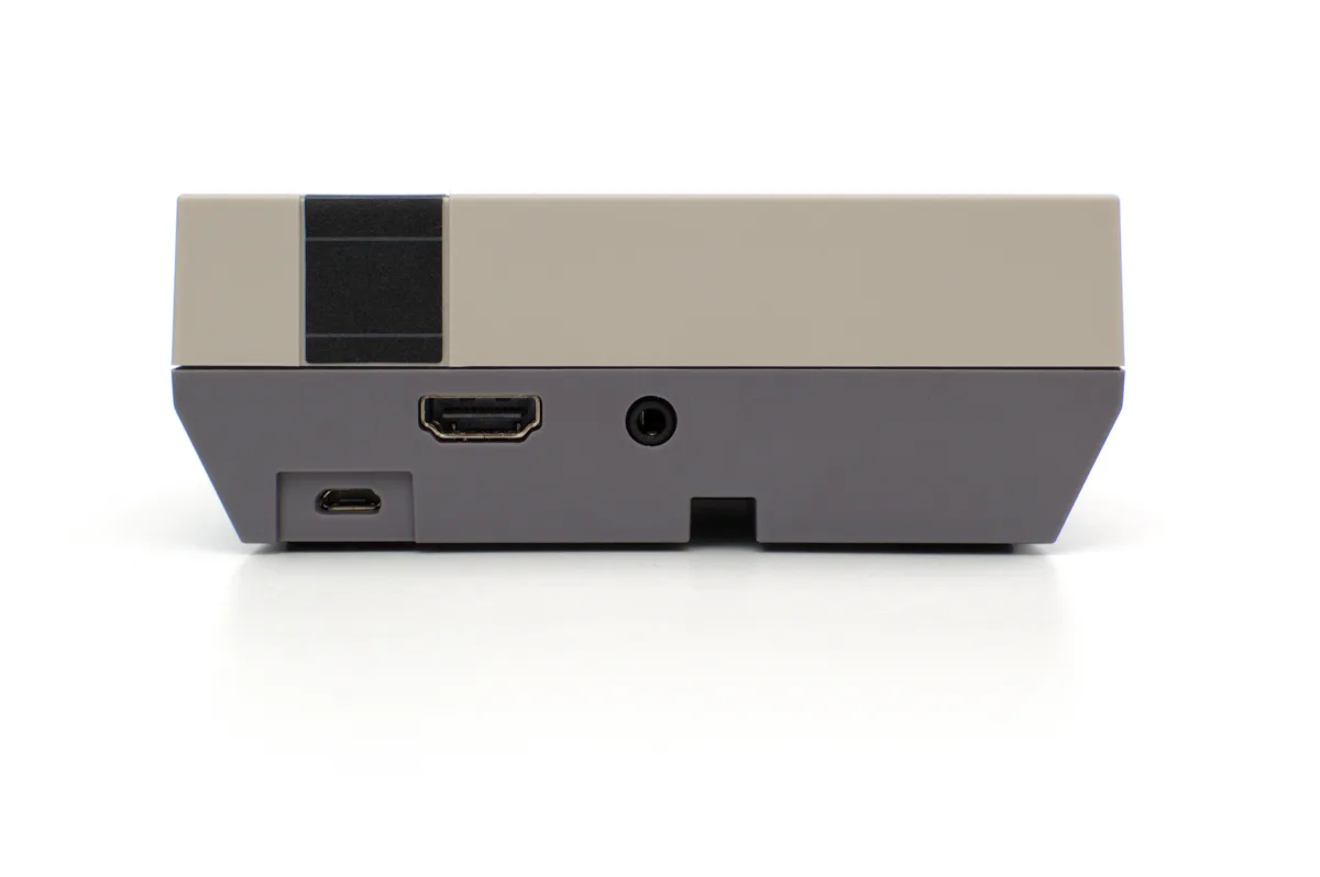 Gabinete retrô no formato do Nintendinho (NES) para Raspberry Pi