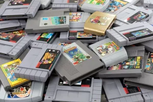 retro handheld game cartridge collection Retrogaming