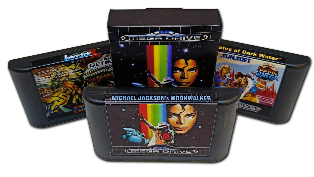 Cartuchos de jogos para Sega Mega Drive