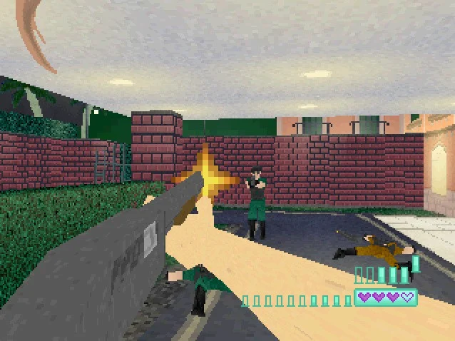 Sega Saturn Just Got A New Miami Vice-Inspired FPS, Vigilant Paradise | Time Extension