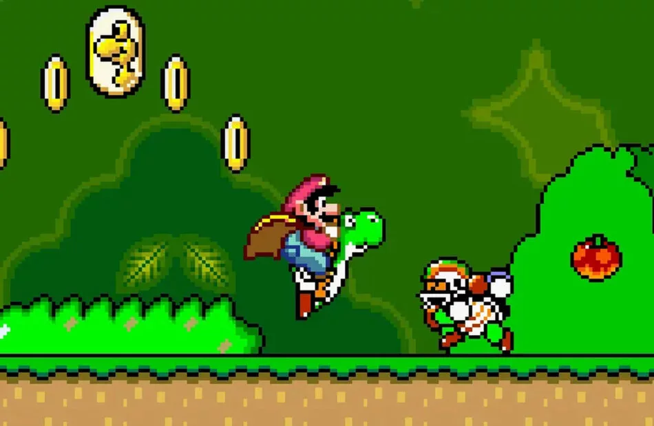 Conjunto De Personagens Inimigos De Super Mario De 16 Bits