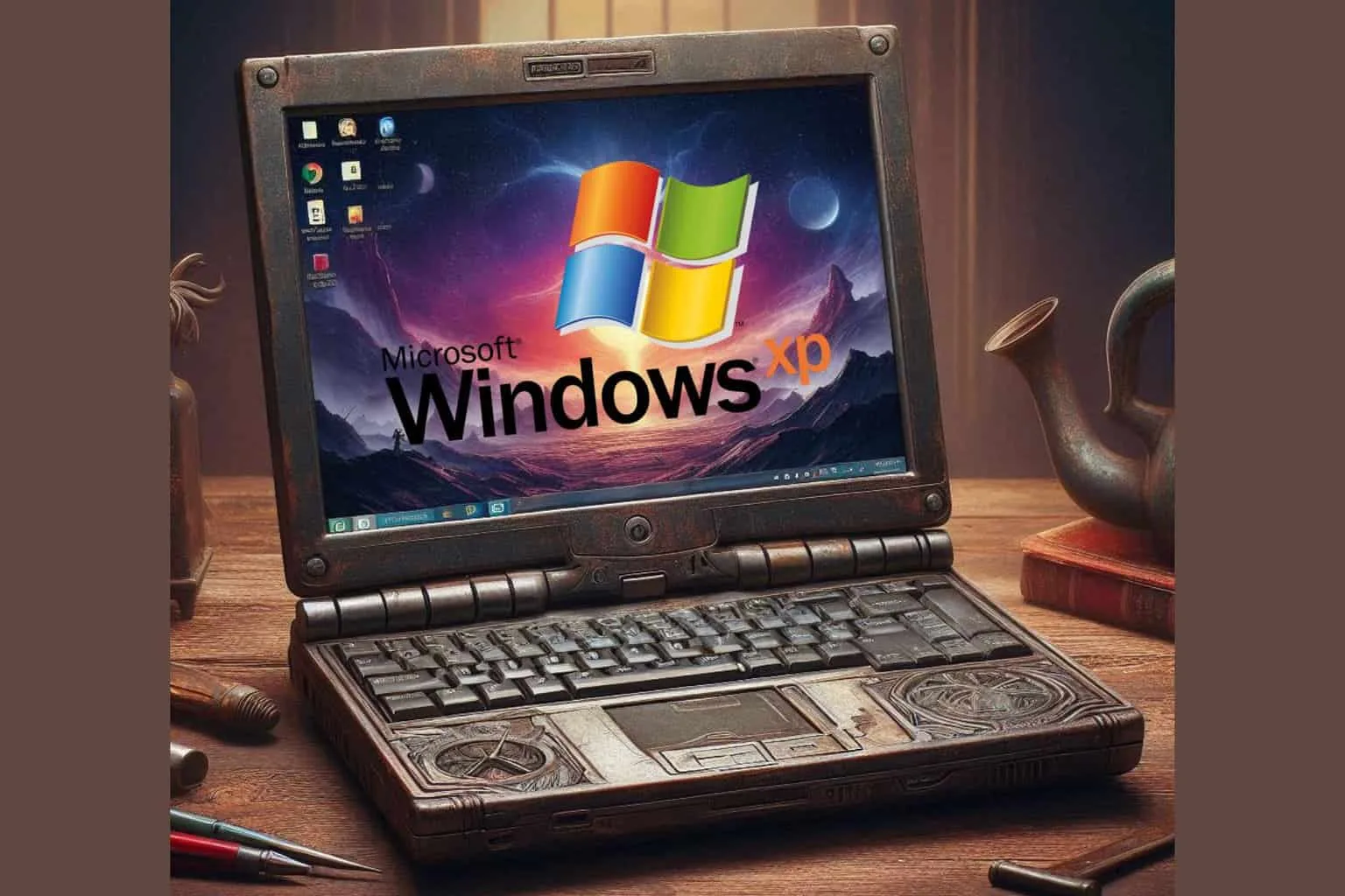 Jogo de computador aberto em um ambiente Windows XP