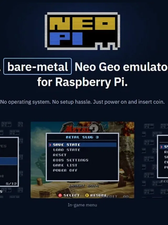 Raspberry Pi ganha emulador gratuito de Neo Geo que dispensa sistema operacional